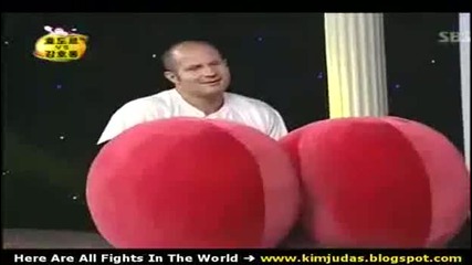 Смях без правила Fedor Emelianenko бокс - комедийно шоу Корея 