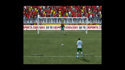 fifa 12- penalties Portugal vs Spain (високо качество)