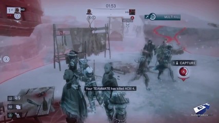 Assassin's Creed 3 Domination Multiplayer Gameplay