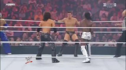 Double Flapjack - John Morrison & Kofi Kingston