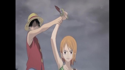 Luffy wants to save Nami [be]