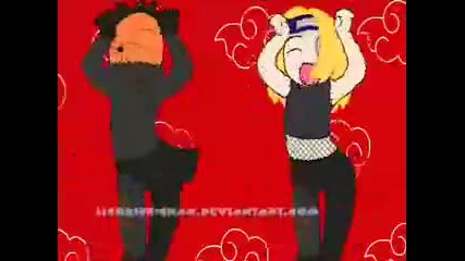 Caramelldansen - Deidara and Tobi 