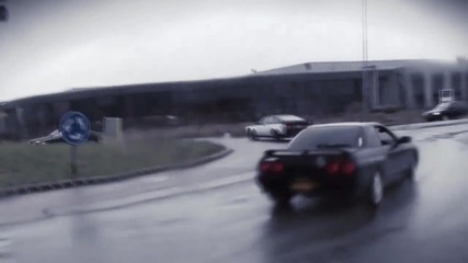 Roundabout drifting madness Mazda Rx7 Skyline R32 Bmw 328 Toyota Supra Celica Opel drifting 