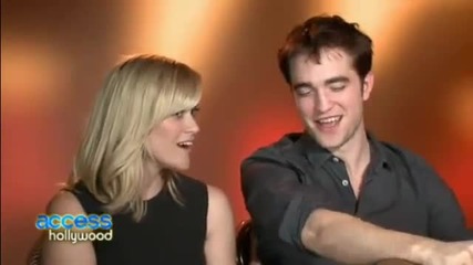 Robert and Reese - Interview for Access Hollywood Part 2/2