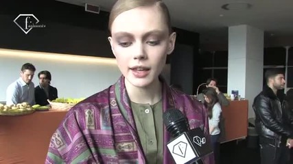 fashiontv Ftv.com - Frida Gustavsson Model Woman F W 2010 - 11 