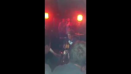 Niall Horan Singing Little Things Solo At Irish Pub 2013