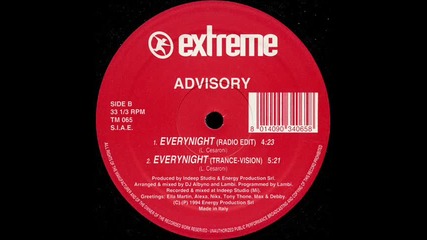 Advisory - Everynight (trance-vision)