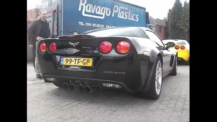 Corvette C6 Z06 Very loud rev!! Great sound!! - Aftermarket exhaust -