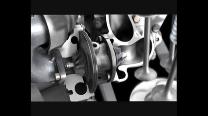 Mercedes E - Class Coupe New 4 - cylinder Diesel engine Animation 
