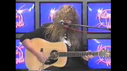 John Sykes She Knows Acoustic Live 