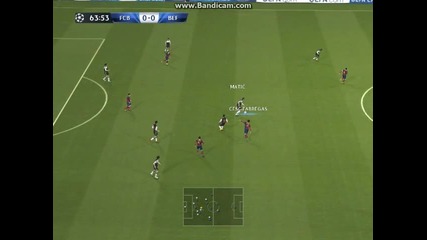 Pes 2014 шампионска лига,барселона:бенфика:епизод 5