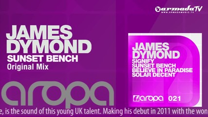 James Dymond - Sunset Bench (original Mix) New Song