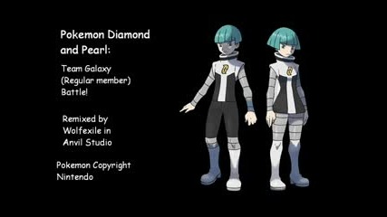 Pokemon Diamond Nd Pearl - Team Galaxy