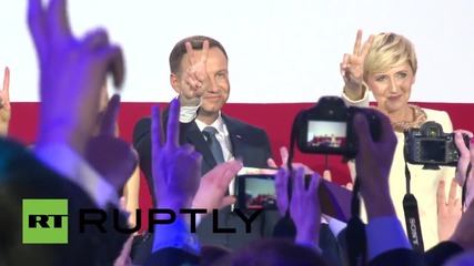 Анджей Дуда победи Коморовски на президентските избори в Полша