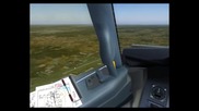 Flight Simulator 9 - София до Горна оряховица - 8х скорост