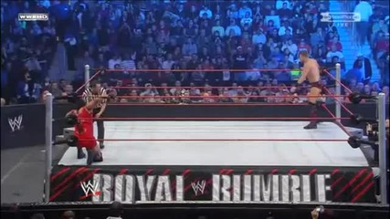 The Miz - Jumping Corner Clothesline