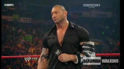 Batista се сбогува с Raw | Raw | 14.9.2009 | High Quality