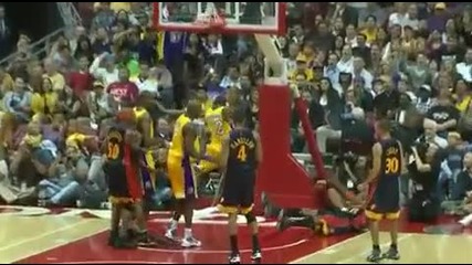 lakers vs warriors 10 7 09 Preseason Hq 