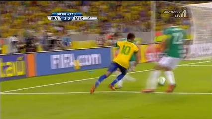 Бразилия - Мексико 2:0, Жо (93)