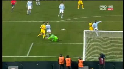 Бижутерският гол на Христо Йовов . Лацио - Левски 0-1
