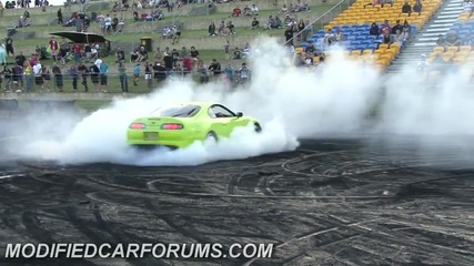 Toyota Supra-burnout (800 к.с.) ...