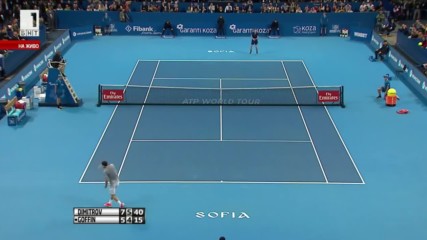 Григор Димитров на Sofia Open (f) 12.02.2017 г.