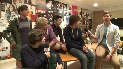 One Direction - Интервю за Virgin Red Room - отговарят на вашите въпроси част 2