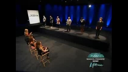 Lindsay Lohan in Project Runway (s06e1) Part 2