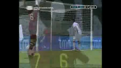 26.03 Португалия - България 2:0 Морейра Гол