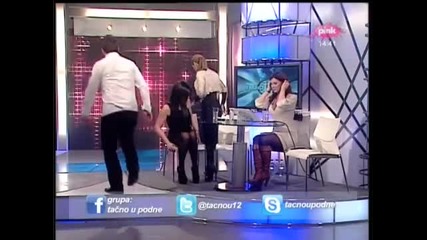 Mina Kostic & Nihad Alibegovic - Ako te ikad izgubim - Tacno u podne - 27.11.2012 Rtv Pink