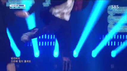 130811 Bigstar - Be brave +run N Run @ Inkigayo