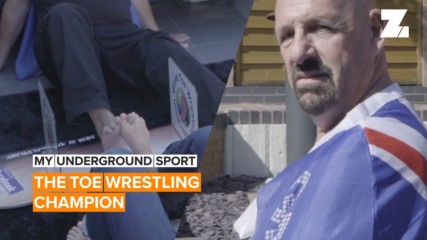 My Underground Sport: Alan "Nasty" Nash is a champ toe wrestler