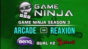 Game Ninja CS:GO #2 - arcade vs Reaxion