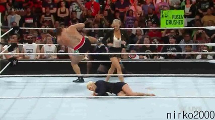 Mark Henry vs Alexander Rusev: Wwe Първична сила 10.08.2015