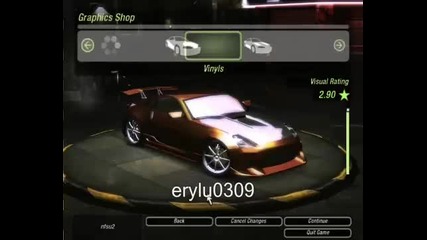 Nfs Underground 2 - Nissan 350z Tuning