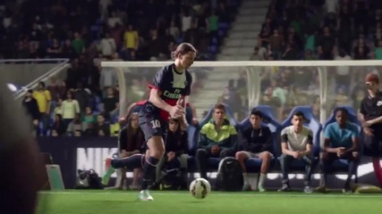 Реклама на Nike c Ronaldo,lbrahimovic,gotze,neymar и други футболни звезди