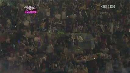All Artists - Run To You ( Ending ) @ Music Bank Kpop Festival (31.08.2012)