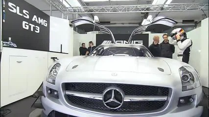 Mercedes Benz Sls Amg Gt3 Test run Eurospeedway Lausitz