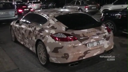 Desert Camo Porsche Panamera Turbo 
