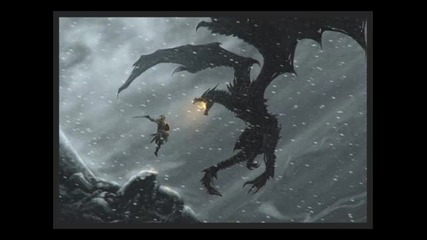 Daedra-the Dragonborn comes (skyrim cover)