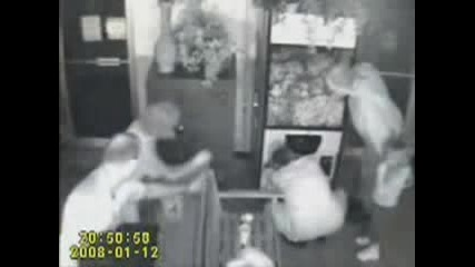 Kid going into Toy Machine
