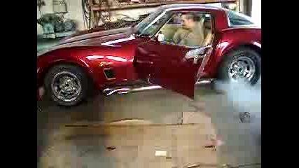 Chevrolet Corvette Stingray With Side Pipe