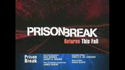 Prison Break Season 3 Promo