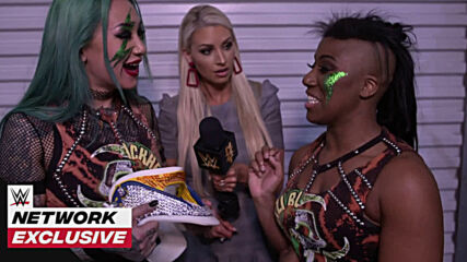 Shotzi Blackheart and Ember Moon celebrate a clutch victory: WWE Network Exclusive, Jan. 29, 2021