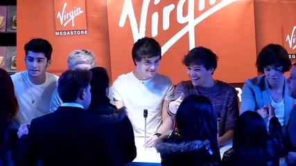 One direction в Париж, Virgin Megastore