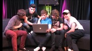 One Direction - Отговарят бързо на въпроси за Saturday Night Online