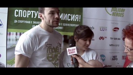 Интервю с Посланиците на Holiday Heroes, Участници в Боулинг Турнир Великден 2015