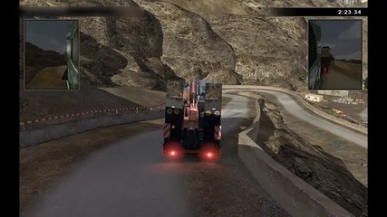 Scania Truck Driving Simulator (опасна крисота) (епизод 5 )