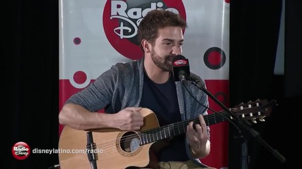 Pablo Alborán - La escalera (acústico en Radio Disney)2015