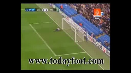 Chelsea 4 - 0 Atl. Madrid лампард гол 